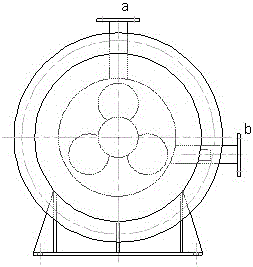 一种吸附式干燥机用的鼓风装置的制作方法