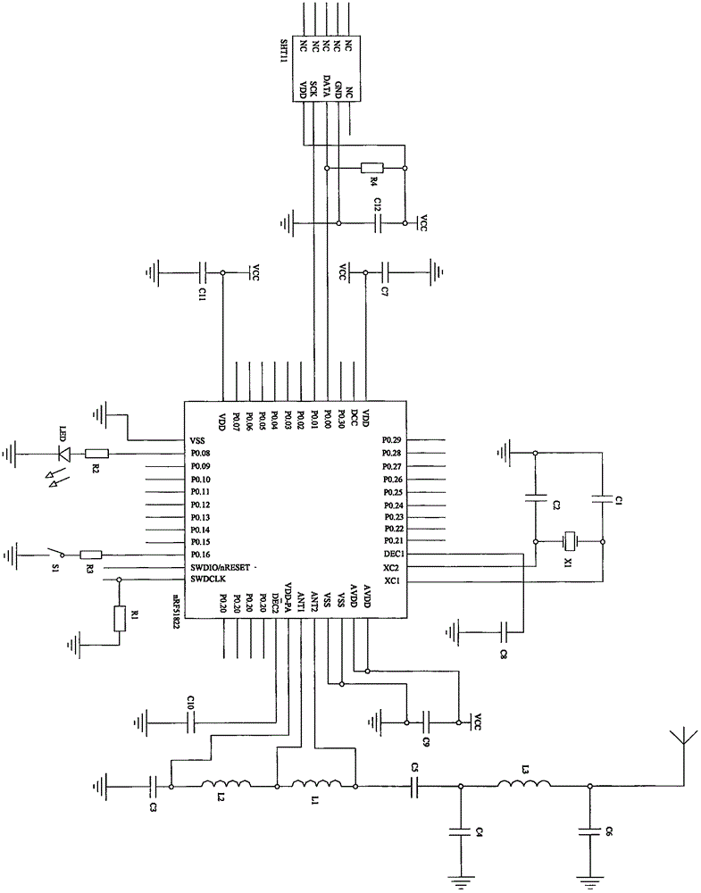 一種無線溫濕度傳感器的制作方法與工藝