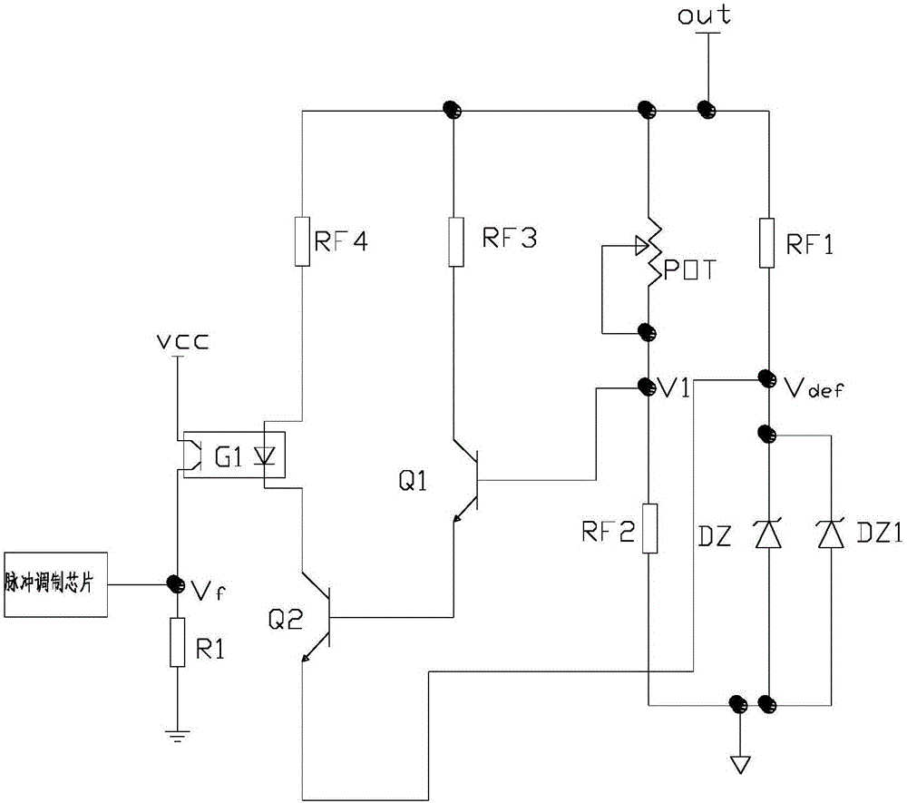 帶有反饋電路的開關(guān)電源的制作方法與工藝