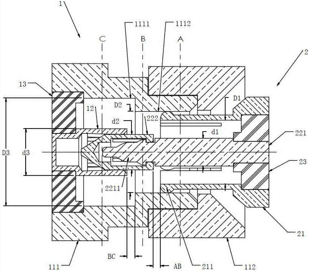 盲插型射頻同軸連接器的制作方法與工藝