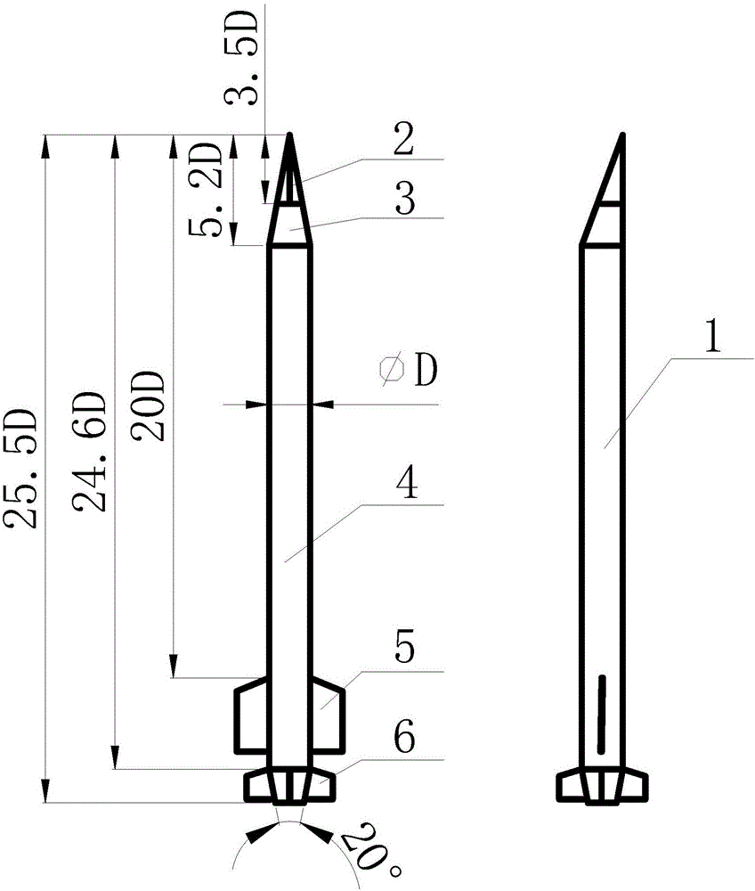 火箭弹设计图纸图片