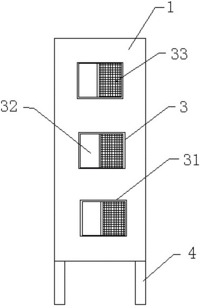 一种方便储存的中药橱的制作方法与工艺