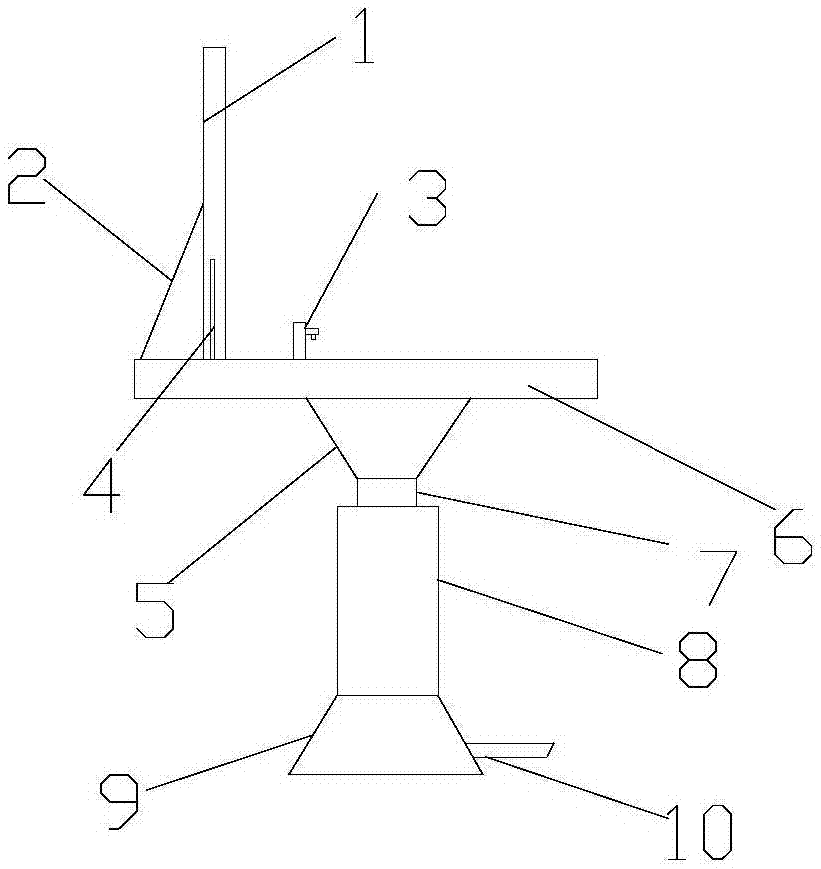 一種可調(diào)高度的洗漱臺(tái)的制作方法與工藝