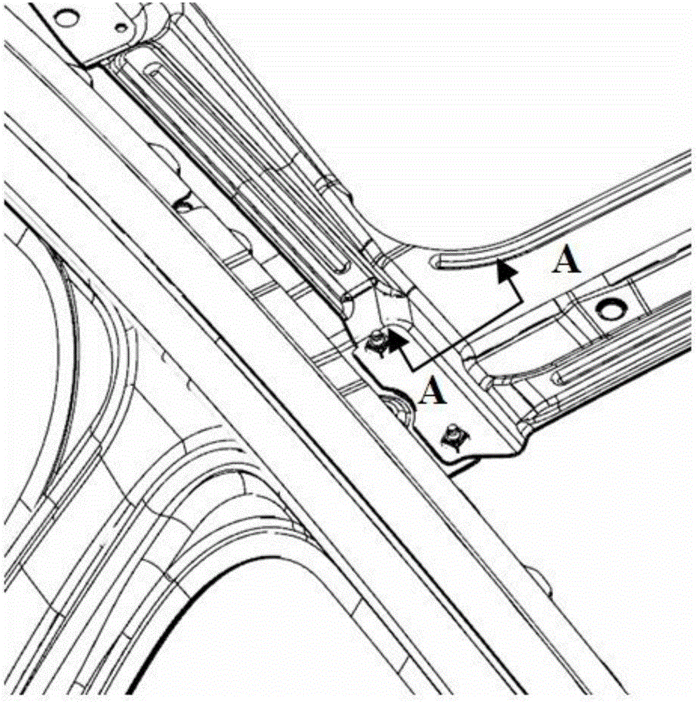 一种天窗配置的B柱上端接头结构的制作方法与工艺