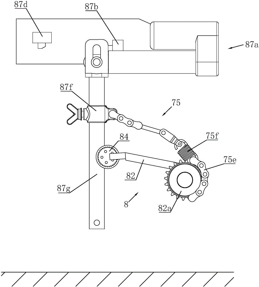 用推桿電機(jī)驅(qū)動(dòng)的電動(dòng)車(chē)防倒輔助裝置的制作方法