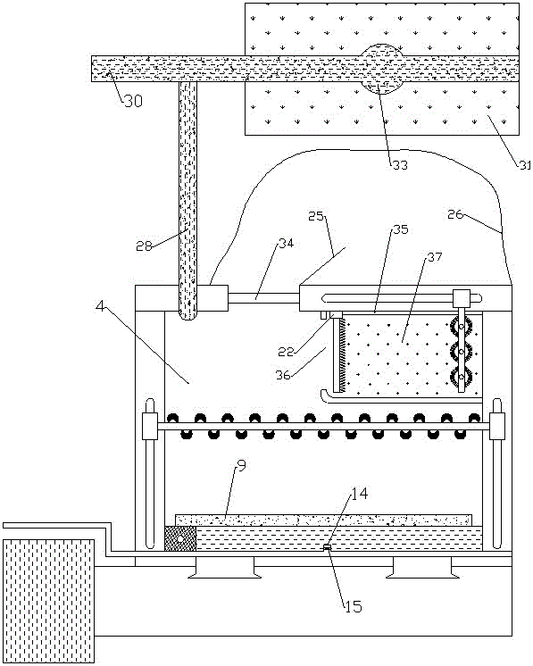 一種利于牛生長(zhǎng)的環(huán)保型養(yǎng)牛系統(tǒng)及養(yǎng)牛方法與流程