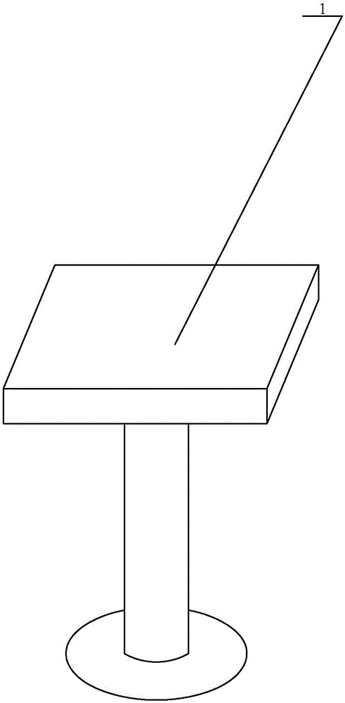 采用滚珠丝杠伸缩的剪式讲台桌的制作方法与工艺