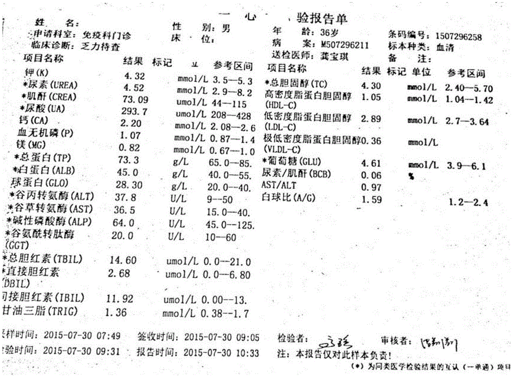 一种医疗检验单的检验项信息自动提取方法与流程