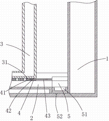 一種可掃除灰塵的窗框的制作方法與工藝