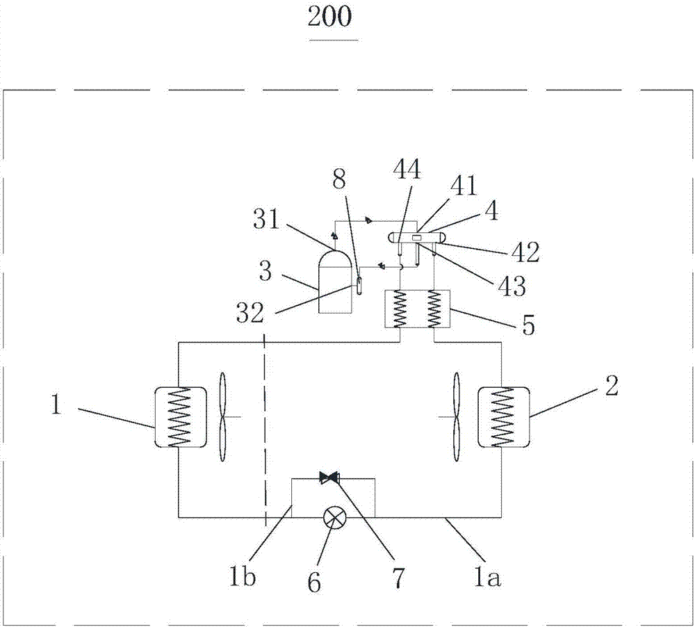 一種熱泵空調(diào)系統(tǒng)及其熱泵空調(diào)器的制作方法與工藝