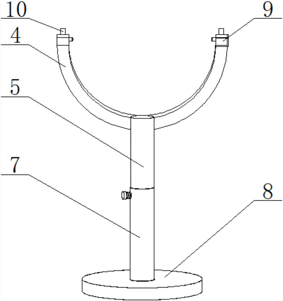 一種物理實驗光鏡夾持架的制作方法與工藝