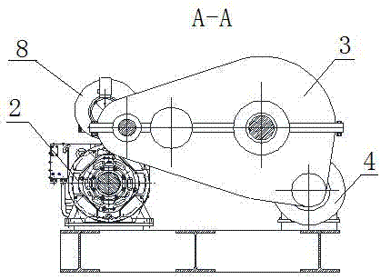 電驅動四擋齒輪傳動絞車的制作方法與工藝