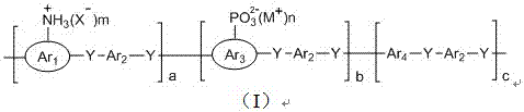 骨架含有銨根和膦酸基團(tuán)的無(wú)規(guī)聚合物及其制備方法與流程