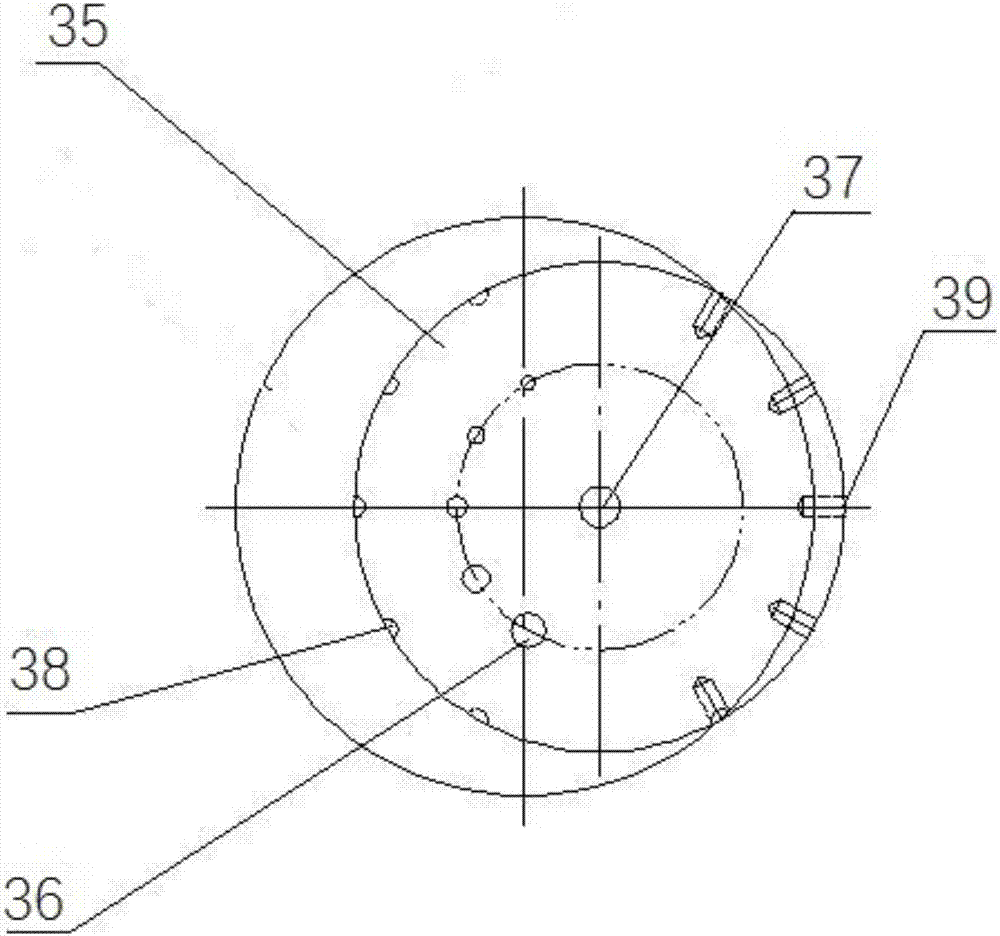 水切割機(jī)砂孔防堵裝置的制作方法