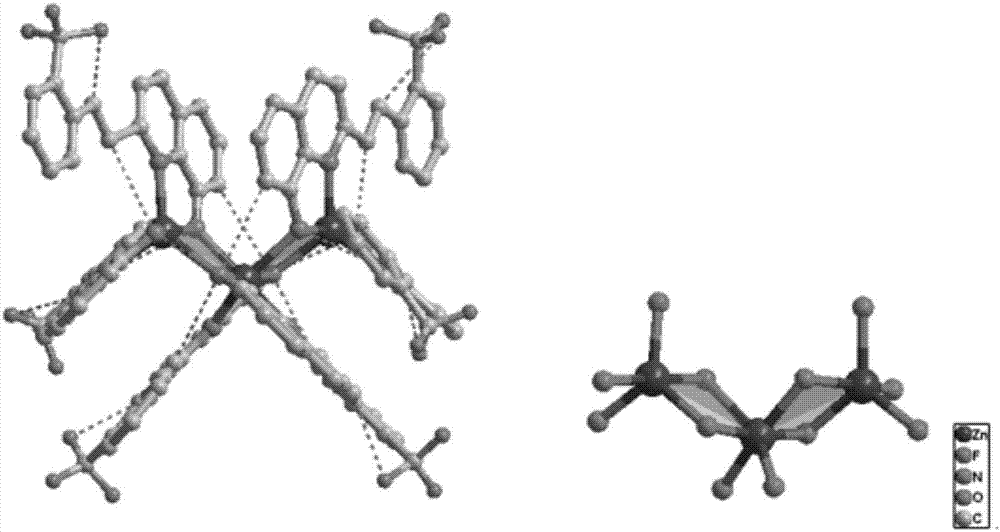 一種具有鐵電性質的862羥基喹啉鋅配合物晶體及其製備方法與流程