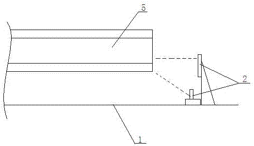 一種測量鋼軌端面垂直度的裝置的制作方法