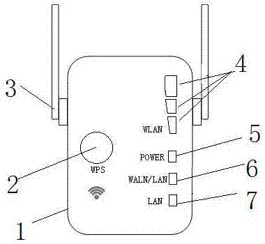 一种WIFI信号中继器的制作方法与工艺