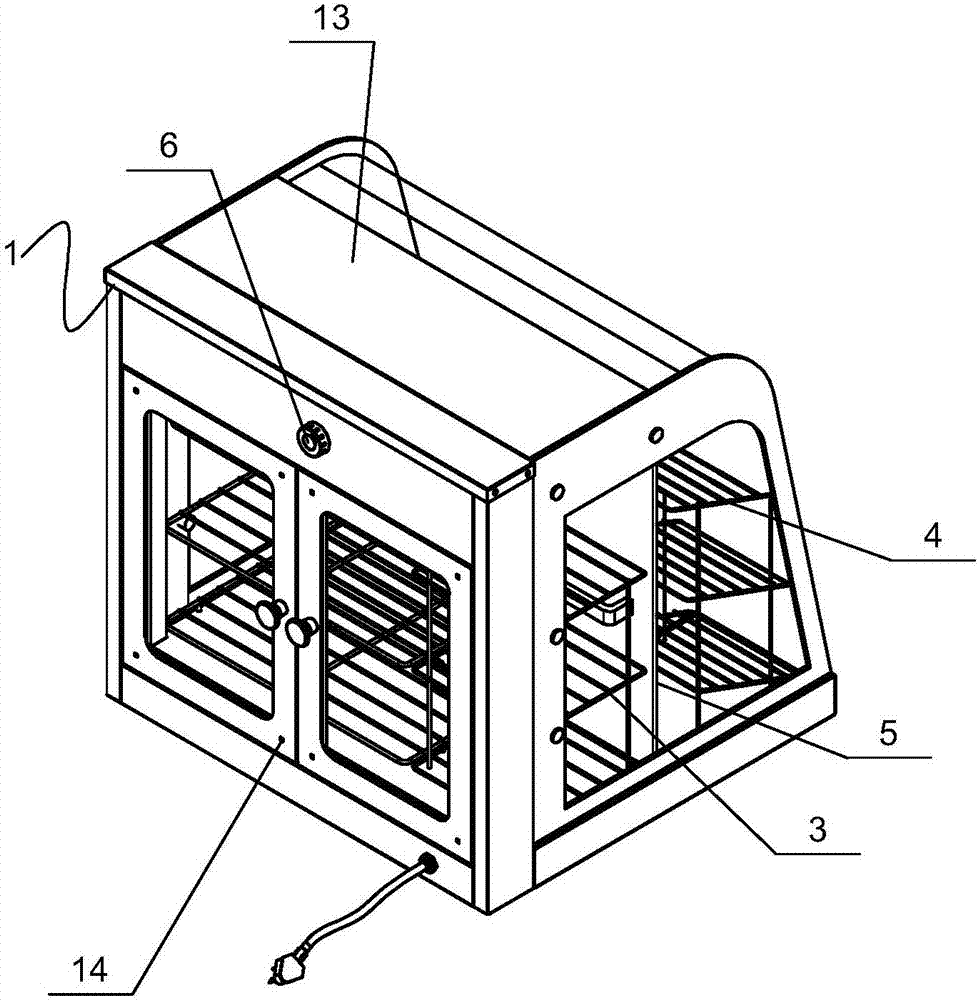 饭盒保温柜的制作方法与工艺