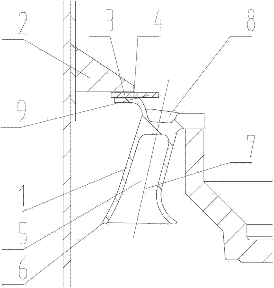 一種高效耐磨低阻力中速立式磨煤機(jī)可調(diào)旋轉(zhuǎn)噴嘴結(jié)構(gòu)的制作方法與工藝