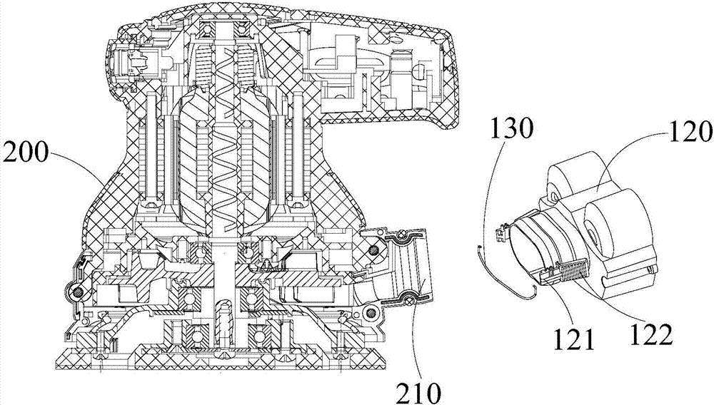 吸尘式电动工具及其吸尘附件的制作方法与工艺