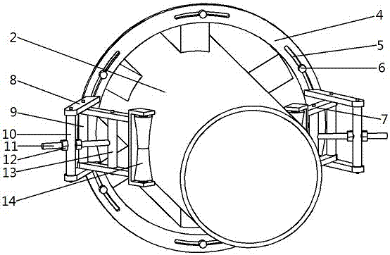 一种设有椭圆矫正器的聚乙烯管牵引机的制作方法与工艺