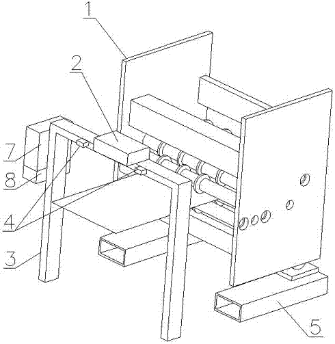 一种带视觉纠偏系统的瓦楞纸板分压机的制作方法与工艺