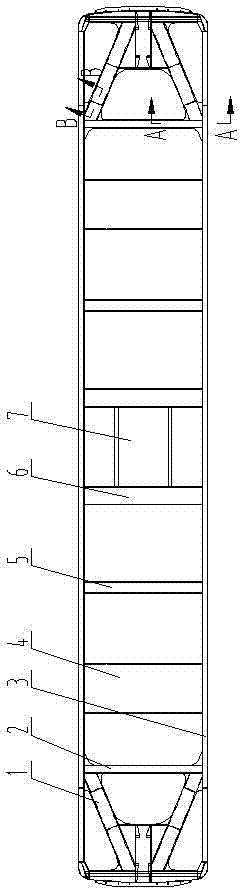 一种铁路机车车架的制作方法与工艺