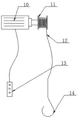 一種用于橋架安裝的可移動(dòng)電動(dòng)葫蘆吊裝支架的制作方法與工藝