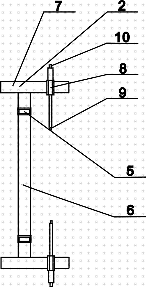 一种铝木门框的定位装置的制作方法