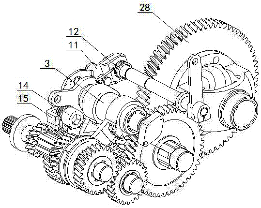 一种三轮、四轮电动车用变速器的制作方法与工艺