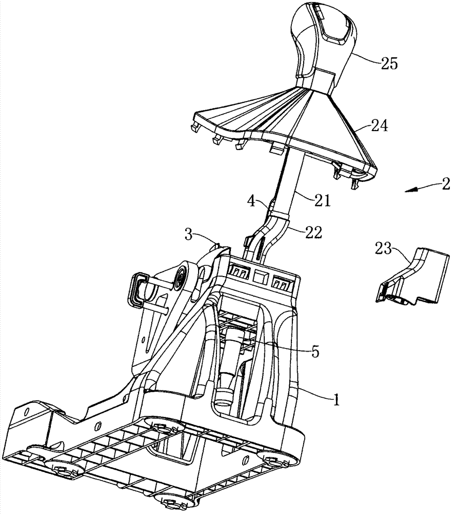 手動換擋器總成的制作方法與工藝