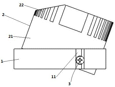 一種偏心可調(diào)角度的燈具結(jié)構(gòu)的制作方法與工藝