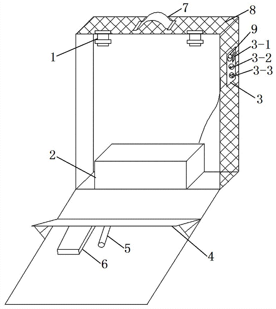 一種太陽能移動電源箱的制作方法與工藝