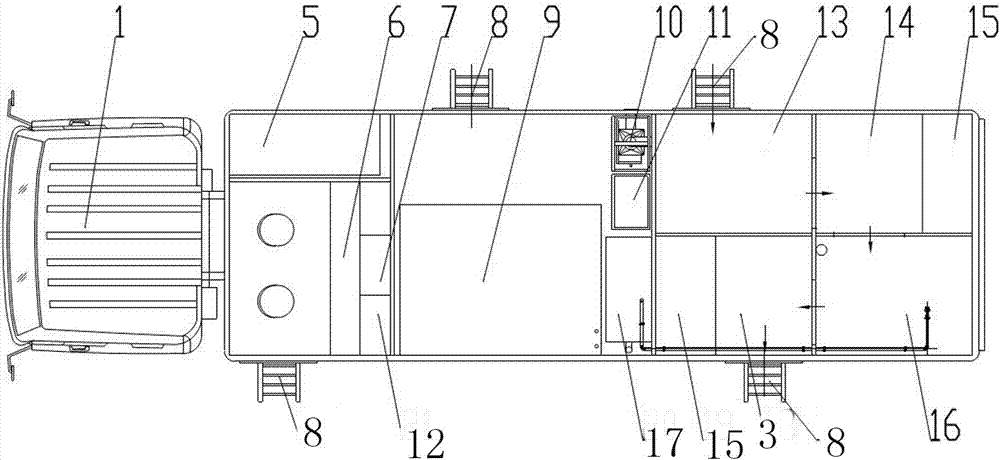 一種新型防化淋浴車的制作方法與工藝