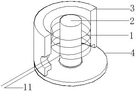 一種感應(yīng)線圈加熱裝置的制作方法