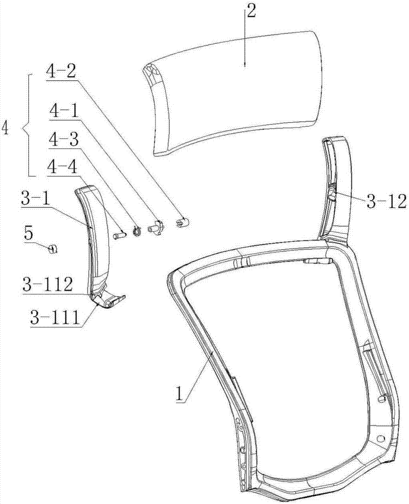 一种办公椅的旋转枕头的制作方法与工艺