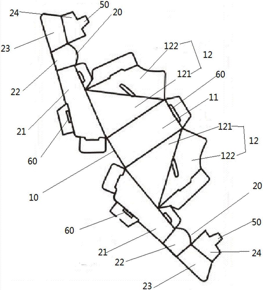 一種八字形底座的玩具模型的制作方法與工藝