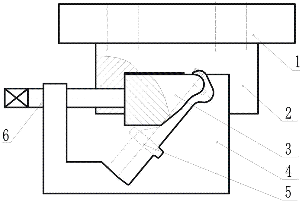 一種用于加工固定卡的模具的制作方法與工藝