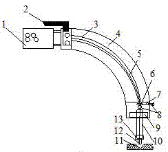管道自动焊打底机头焊丝偏心调节装置的制作方法