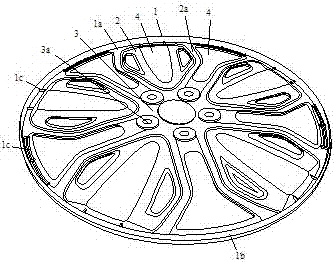 一种轮毂保护盖的制作方法与工艺