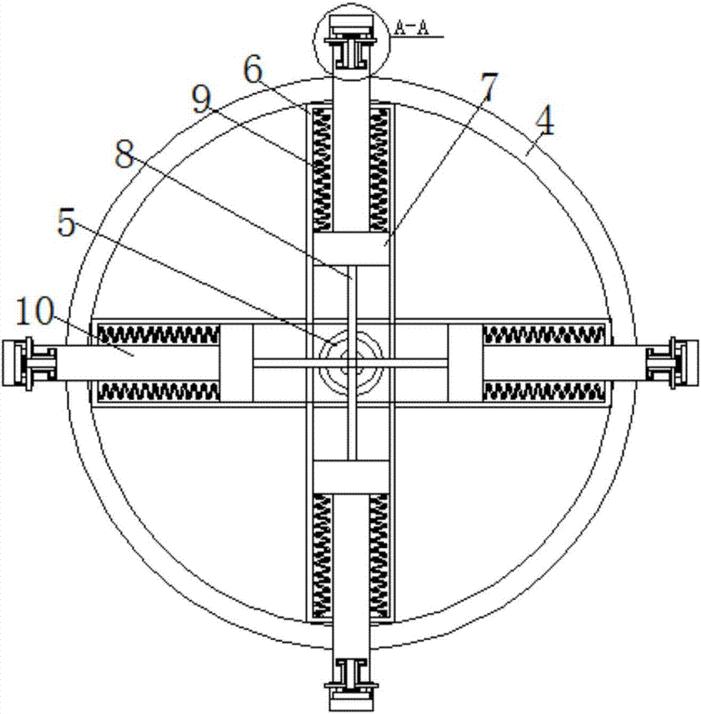 一種便于調(diào)節(jié)輪胎大小的管道機器人的制作方法與工藝