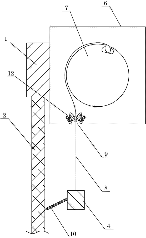 一種電動窗簾安裝結構的制作方法與工藝