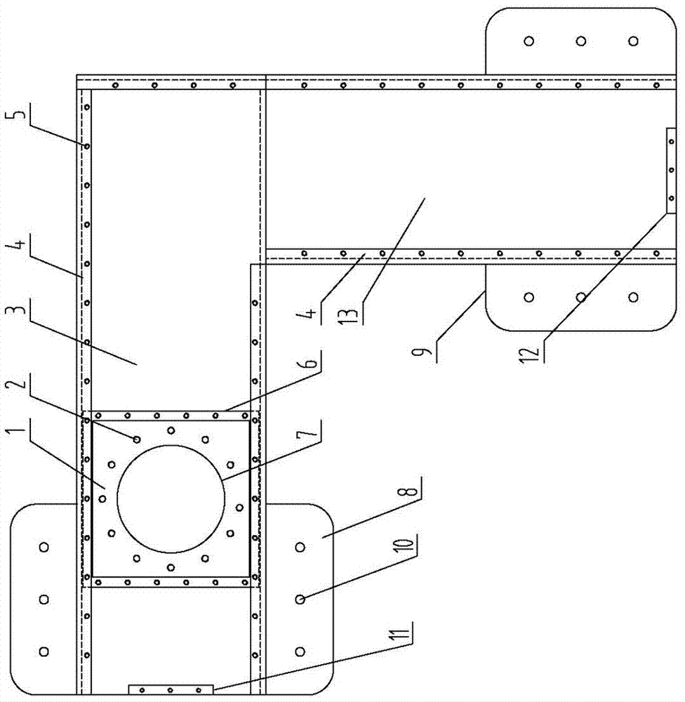 油田钻台机械手臂的可移动专用基座的制作方法与工艺