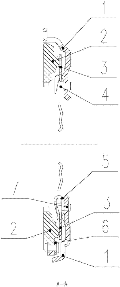 一種磨損間隙補償結(jié)構(gòu)蓋總成的制作方法與工藝