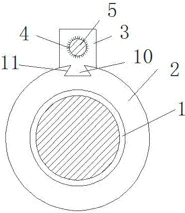 用于磨棱机的砂轮固定装置的制作方法