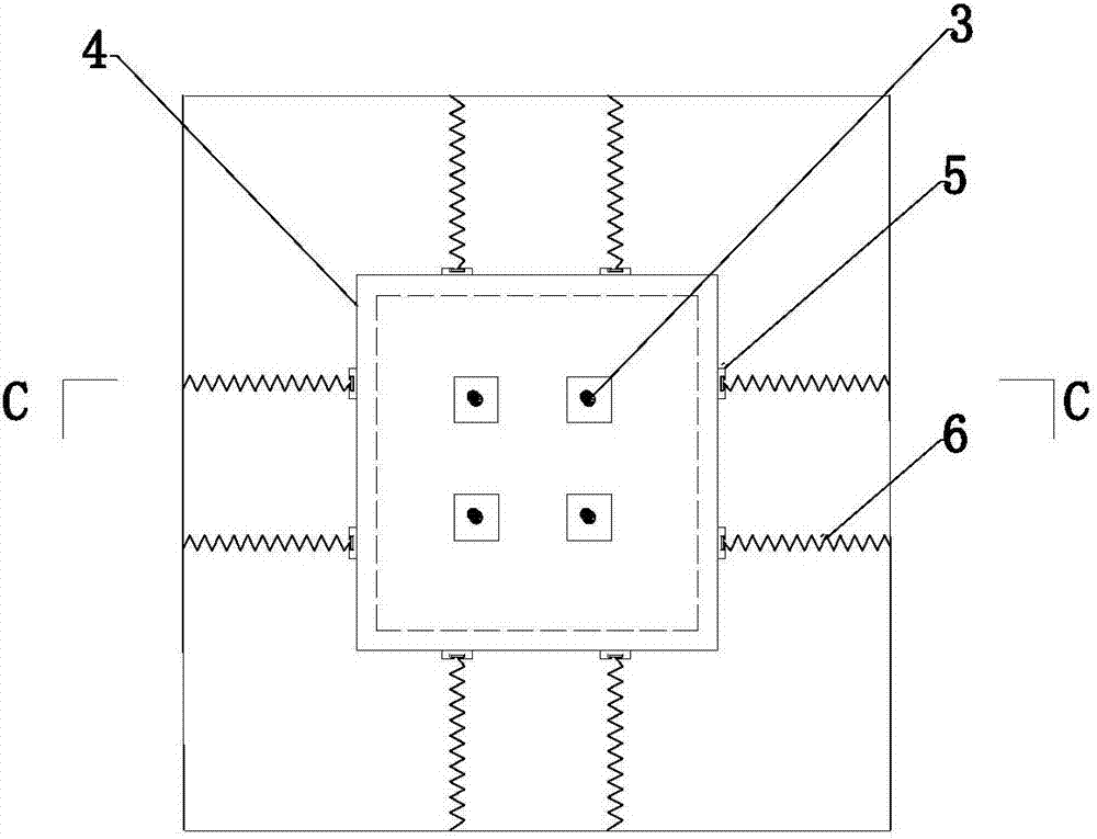 多級復(fù)合型吸能耗能減振裝置、應(yīng)用及方法與流程