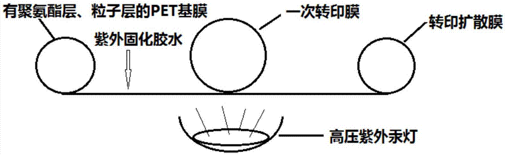 一种转印扩散膜的制备方法与流程