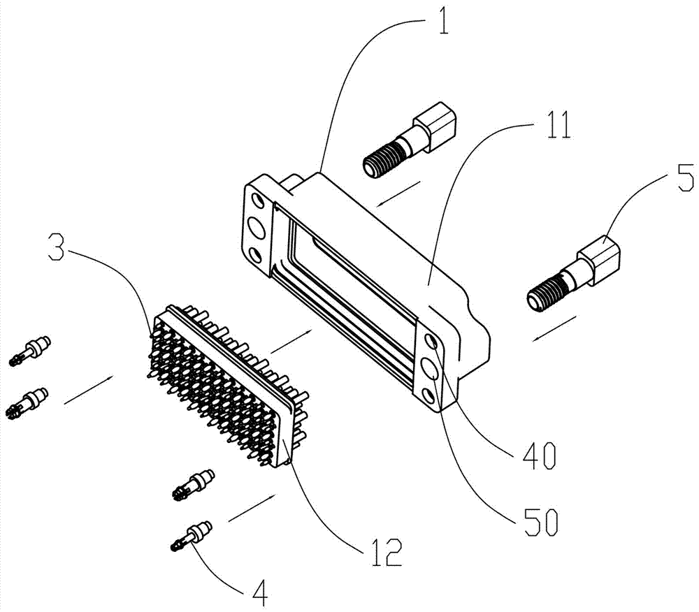 一種平行板間高傳輸速率的電連接器的制作方法與工藝