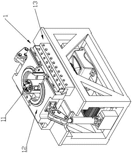 一種內(nèi)撐式輪輞旋壓機(jī)的旋轉(zhuǎn)機(jī)構(gòu)的制作方法與工藝