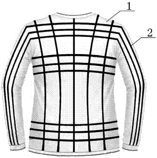 一種經(jīng)絡(luò)內(nèi)衣的制作方法與工藝